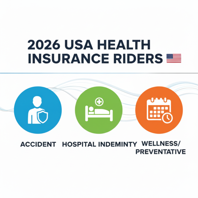 health-insurance-riders-icons-2026-usa