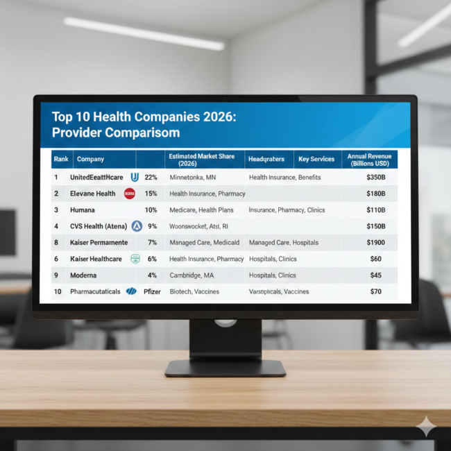 top-health-insurance-companies-comparison-2026-usa