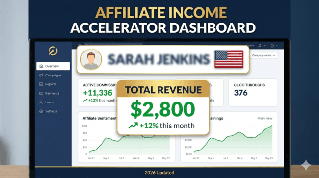 real beginner affiliate earnings screenshot 2026 USA
