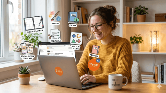 etsy digital products success story 2026