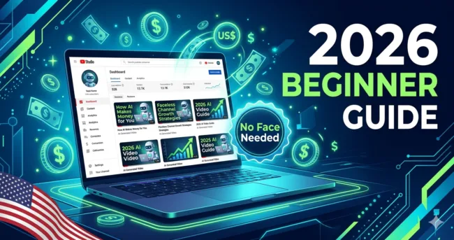 faceless youtube earnings proof 2026 usa