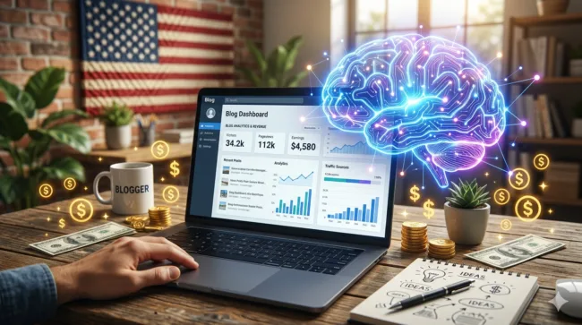 how to start a profitable blog in 2026 USA with AI tools