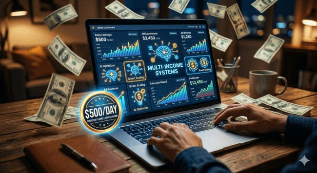 top 10 ai powered passive income streams in 2026 earn $500 per day