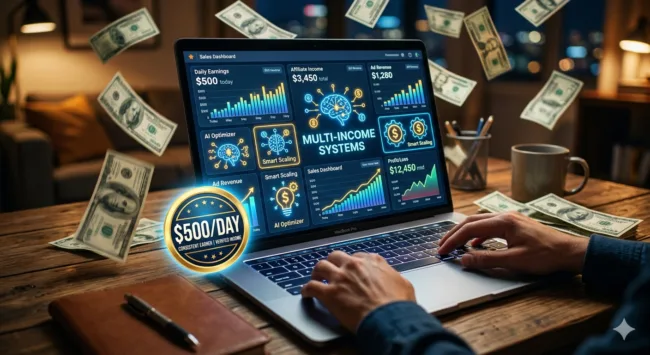 top 10 ai powered passive income streams in 2026 earn $500 per day