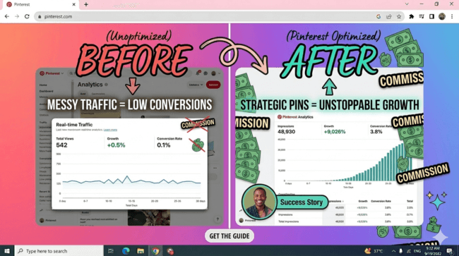 drive traffic pinterest affiliate 2026