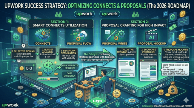 Upwork connects and proposals strategy