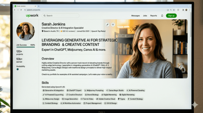 Upwork profile setup for beginners 2026