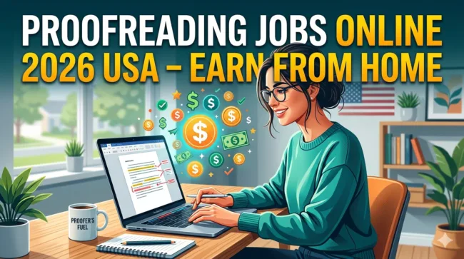 Best proofreading jobs online 2026 USA thumbnail