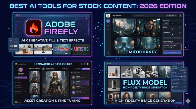 best AI tools for stock photography 2026