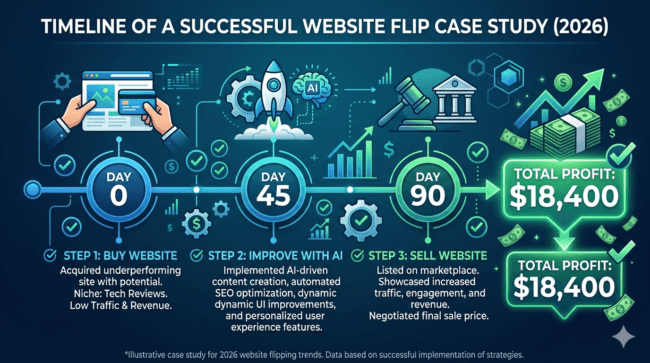 case study website flip success 2026