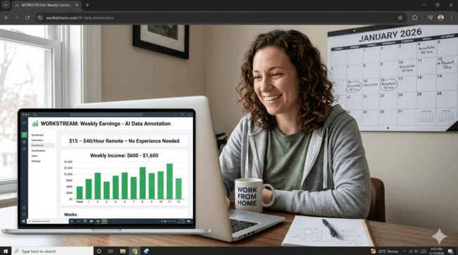 Earn $15–$40 per hour AI data annotation jobs USA 2026