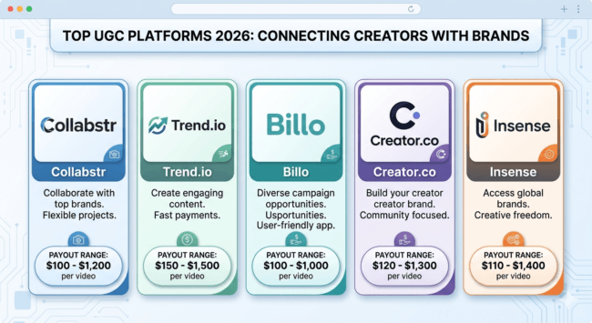 best UGC platforms 2026