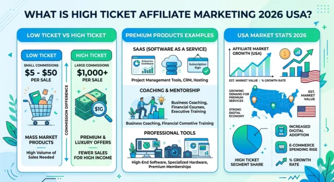 Earn $10K–$30K/Month with High Ticket Affiliate Marketing 2026 USA