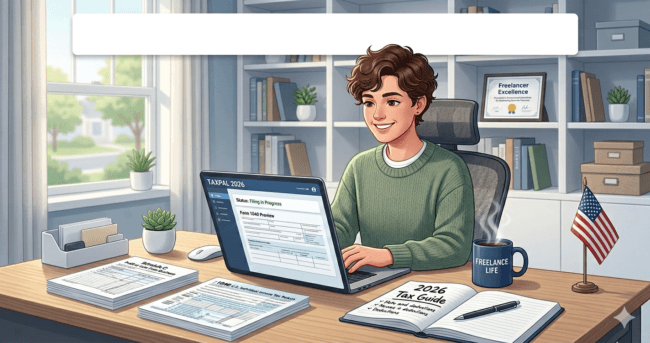How to file taxes as a freelancer in USA 2026 step by step guide