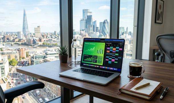 Dashboard tracking highest paying gig economy jobs