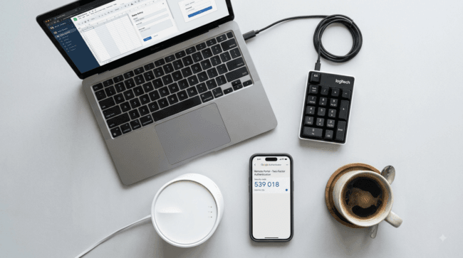 Essential home office equipment for remote data entry work